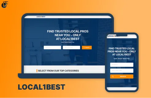 Сайт (local1best.com) локальных услуг во всех городах и штатах США